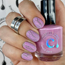 Colores de Carol - Blushin’ Break Nail Polish (Crackle Topper)