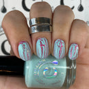 Colores de Carol - Eggshell Sky Nail Polish (Crackle Topper)