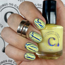 Colores de Carol - Eggstra Sunny Nail Polish (Crackle Topper)