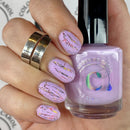 Colores de Carol - Crackin’ Lilac Nail Polish (Crackle Topper)