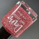 Dam Nail Polish - Rose to the Occasion Nail Polish (Flash Reflective)