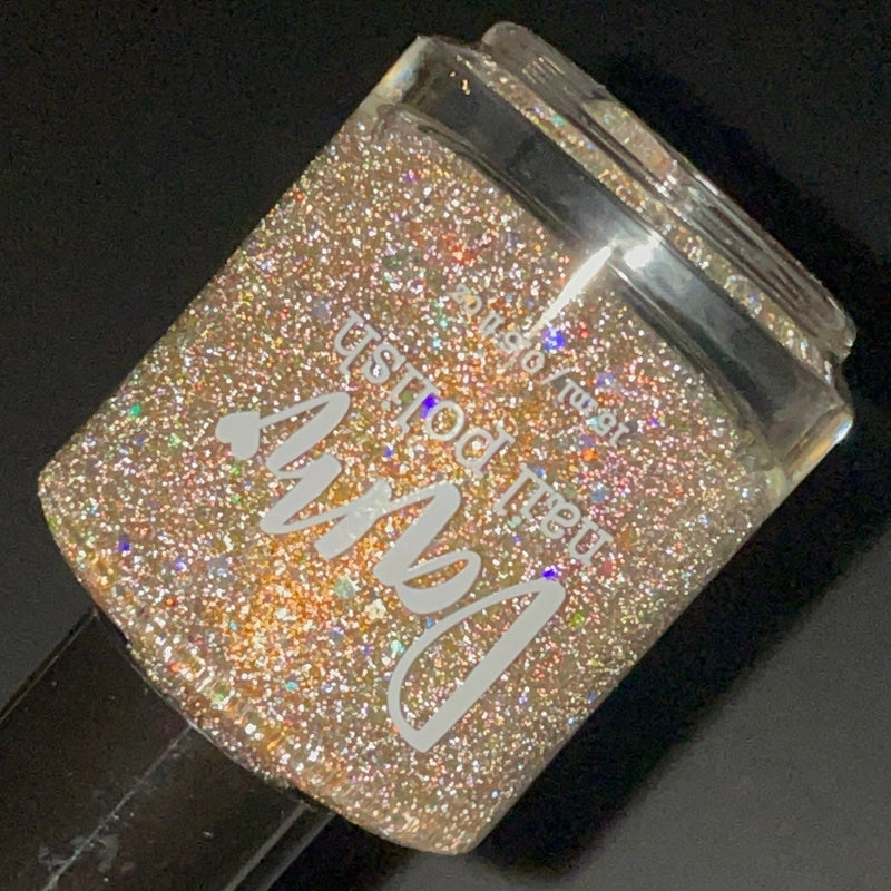 Dam Nail Polish - Sunny Side Up Nail Polish (Flash Reflective)