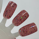 Dam Nail Polish - Rose to the Occasion Nail Polish (Flash Reflective)