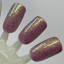 Dam Nail Polish - Golden Shellabration Nail Polish (Flash Reflective)