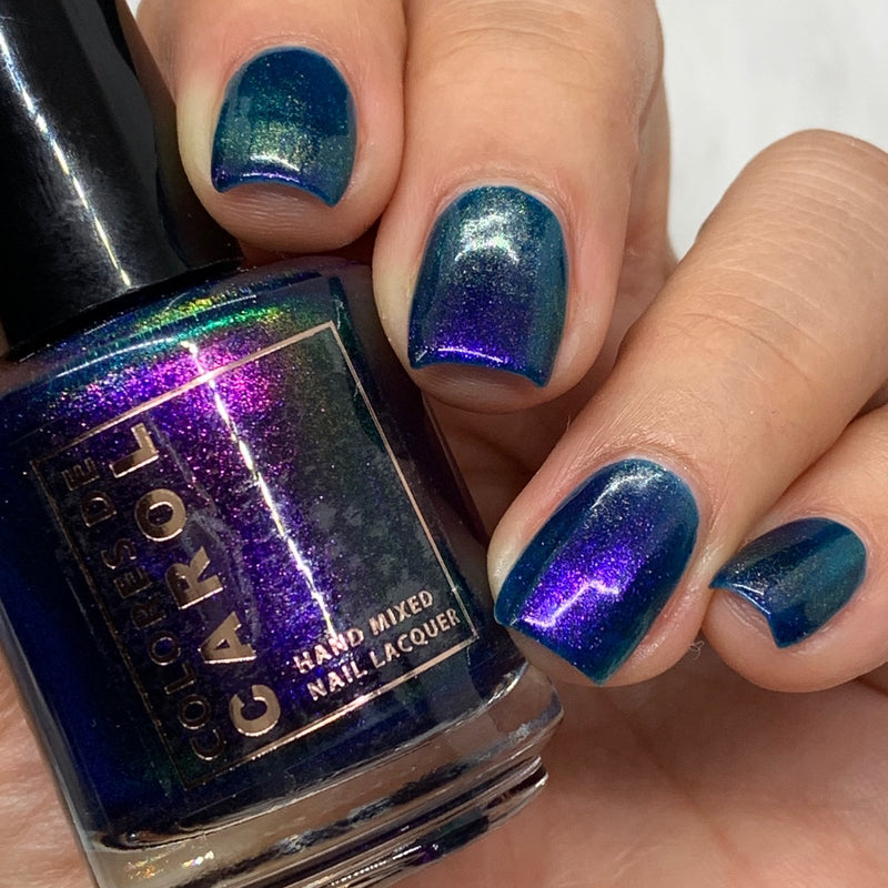 Colores de Carol - Emerald Scarab Nail Polish