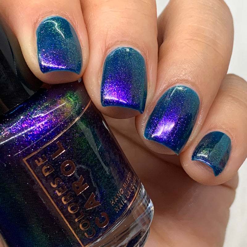 Colores de Carol - Emerald Scarab Nail Polish