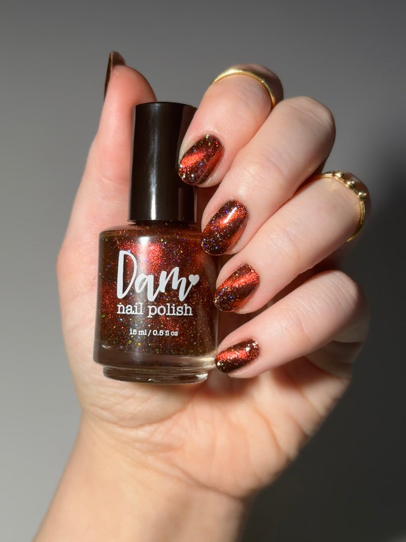 Dam Nail Polish - Rooster Nail Polish (Magnetic)