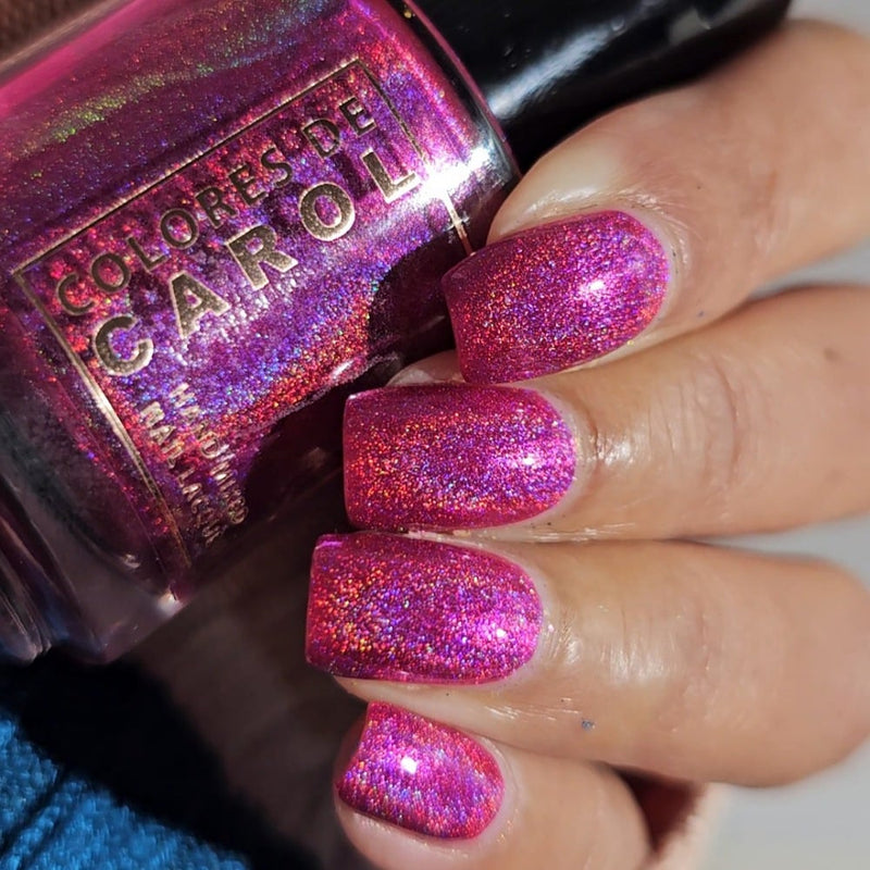 Colores de Carol - Bubblegum Galaxy Nail Polish