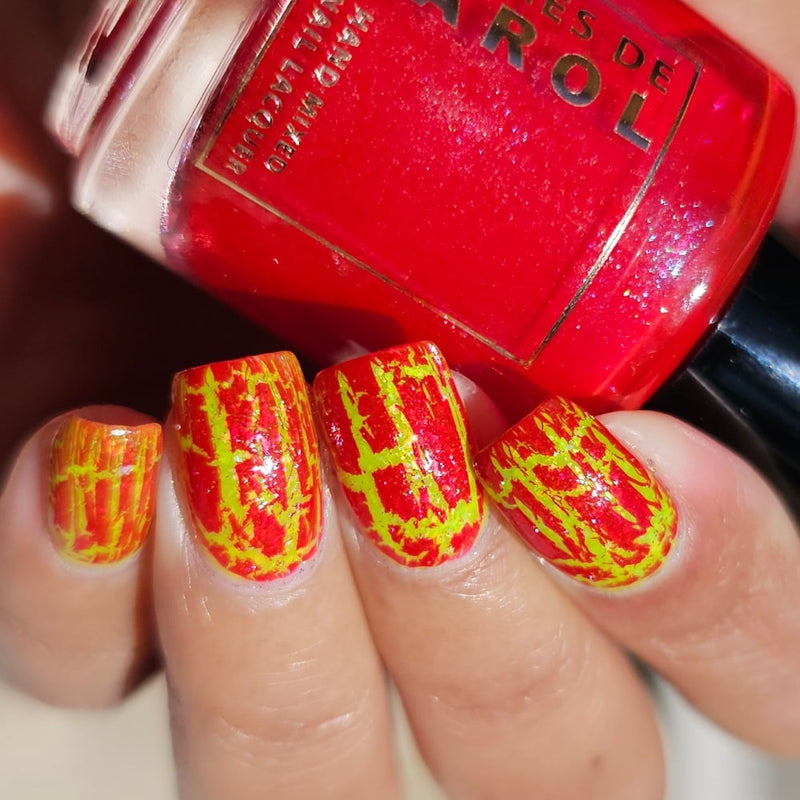 Colores de Carol - Navidazed Nail Polish (Crackle Topper)