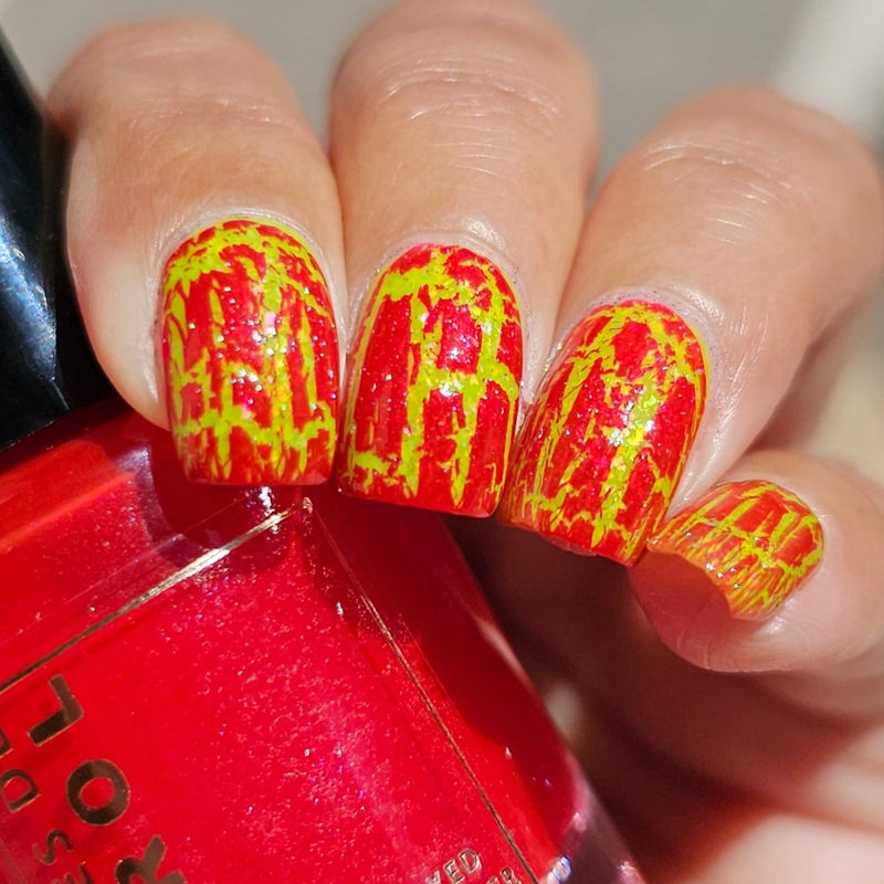 Colores de Carol - Navidazed Nail Polish (Crackle Topper)