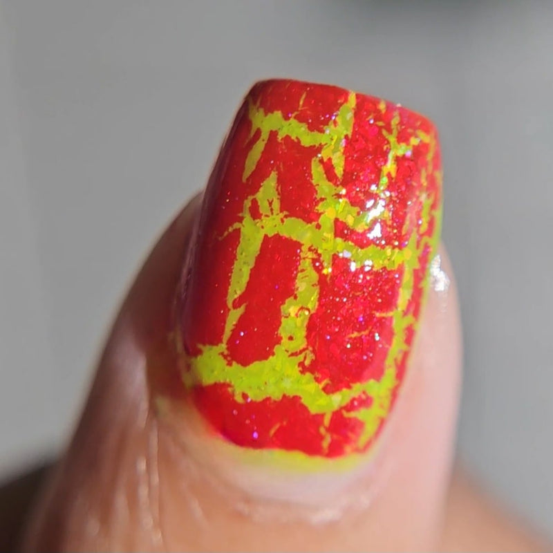 Colores de Carol - Navidazed Nail Polish (Crackle Topper)