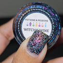 Colores de Carol - Witch's Wine Nail Polish (Flash Reflective)