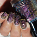 Colores de Carol - Witch's Wine Nail Polish (Flash Reflective)