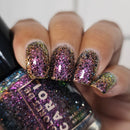 Colores de Carol - Witch's Wine Nail Polish (Flash Reflective)