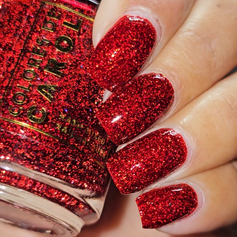 Colores de Carol - Orbiting Ruby Nail Polish