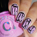 Colores de Carol - Blushin’ Break Nail Polish (Crackle Topper)
