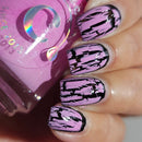 Colores de Carol - Blushin’ Break Nail Polish (Crackle Topper)
