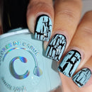 Colores de Carol - Eggshell Sky Nail Polish (Crackle Topper)