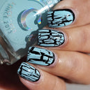 Colores de Carol - Eggshell Sky Nail Polish (Crackle Topper)