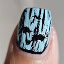 Colores de Carol - Eggshell Sky Nail Polish (Crackle Topper)