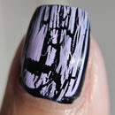 Colores de Carol - Crackin’ Lilac Nail Polish (Crackle Topper)