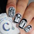 Colores de Carol - Peek-A-Glow Nail Polish (Crackle Topper)