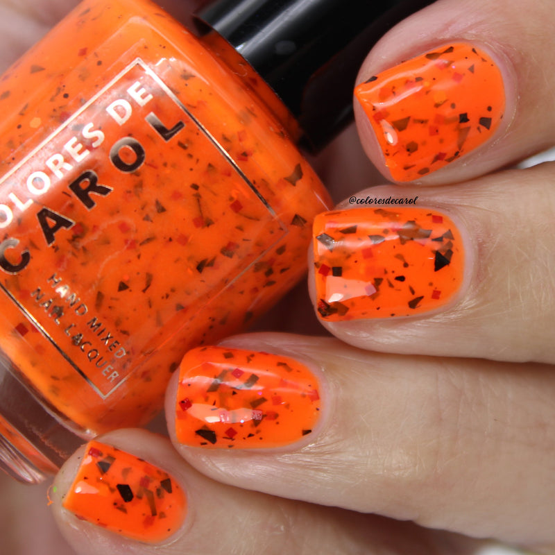 Colores de Carol - Bat Nachos Nail Polish (Glow in the Dark)