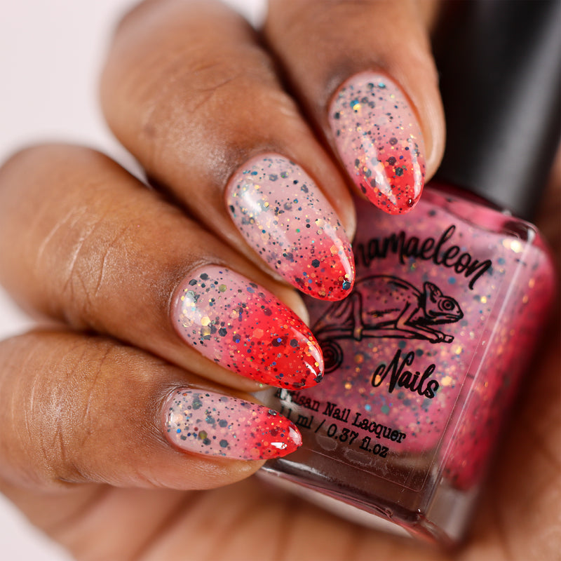 Chamaeleon Nails - Red Milk Snake Nail Polish (Thermal)- Store Exclusive