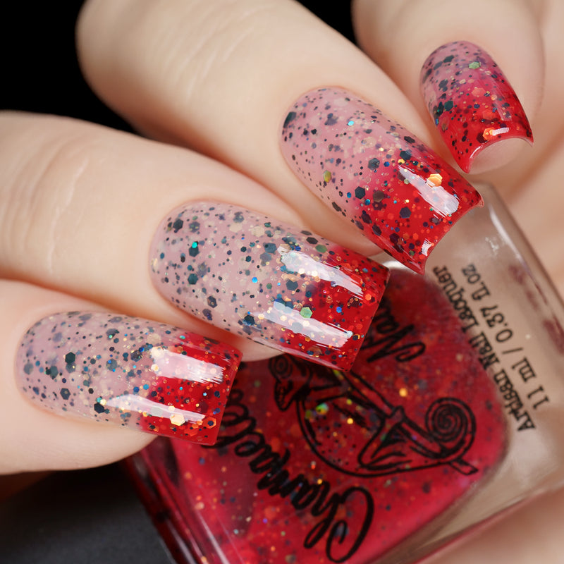 Chamaeleon Nails - Red Milk Snake Nail Polish (Thermal)- Store Exclusive