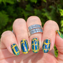 Colores de Carol - Dad is... Tough Nail Polish (Crackle Topper)