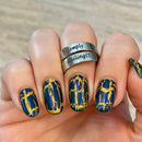 Colores de Carol - Dad is... Tough Nail Polish (Crackle Topper)