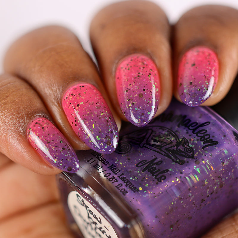 Chamaeleon Nails - Strawberry Dartfrog Nail Polish (Thermal) - Store Exclusive