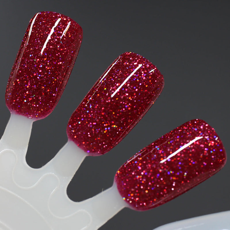 Dam Nail Polish - Bloodthirsty Nail Polish (Flash Reflective)