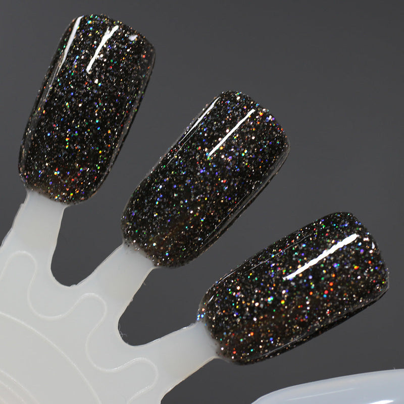 Dam Nail Polish - Shadow Dweller Nail Polish (Flash Reflective)