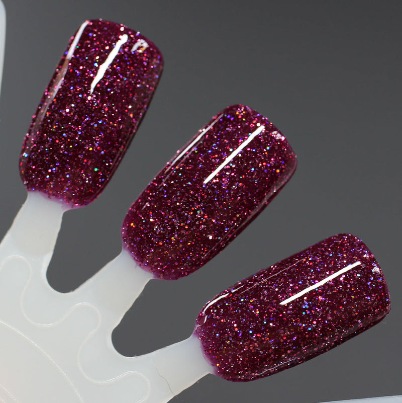 Dam Nail Polish - Heartless Nail Polish (Flash Reflective)