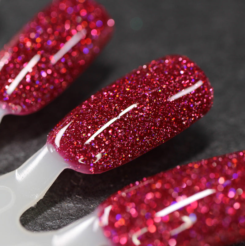 Dam Nail Polish - Bloodthirsty Nail Polish (Flash Reflective)