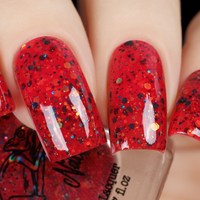 Chamaeleon Nails - Red Milk Snake Nail Polish (Thermal)- Store Exclusive