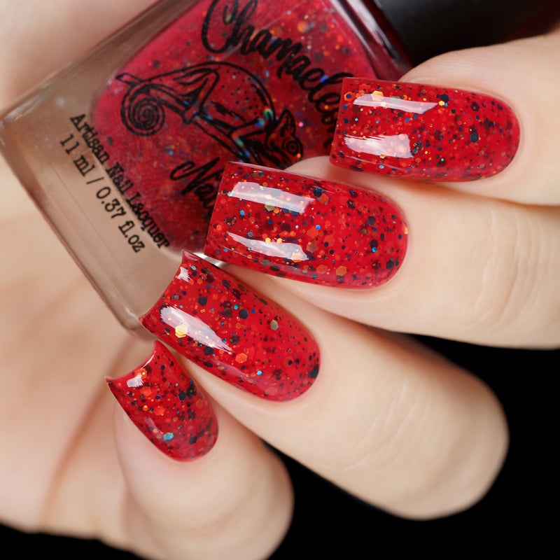 Chamaeleon Nails - Red Milk Snake Nail Polish (Thermal)- Store Exclusive