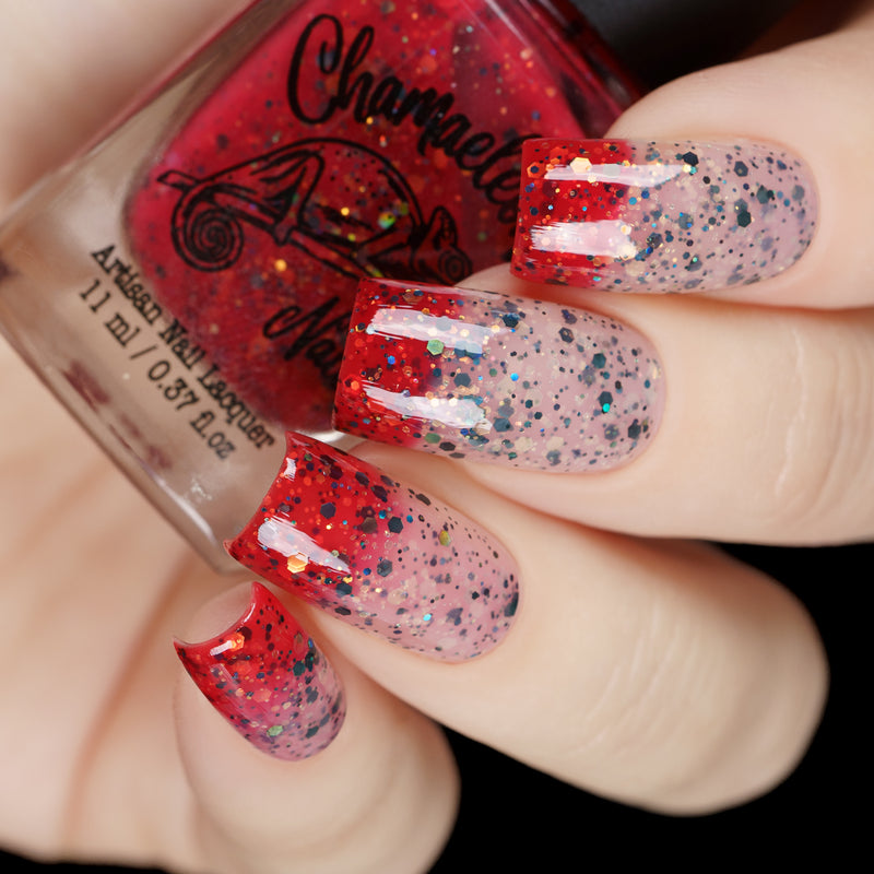 Chamaeleon Nails - Red Milk Snake Nail Polish (Thermal)- Store Exclusive