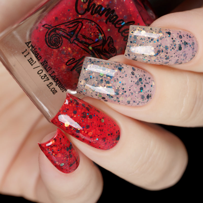 Chamaeleon Nails - Red Milk Snake Nail Polish (Thermal)- Store Exclusive