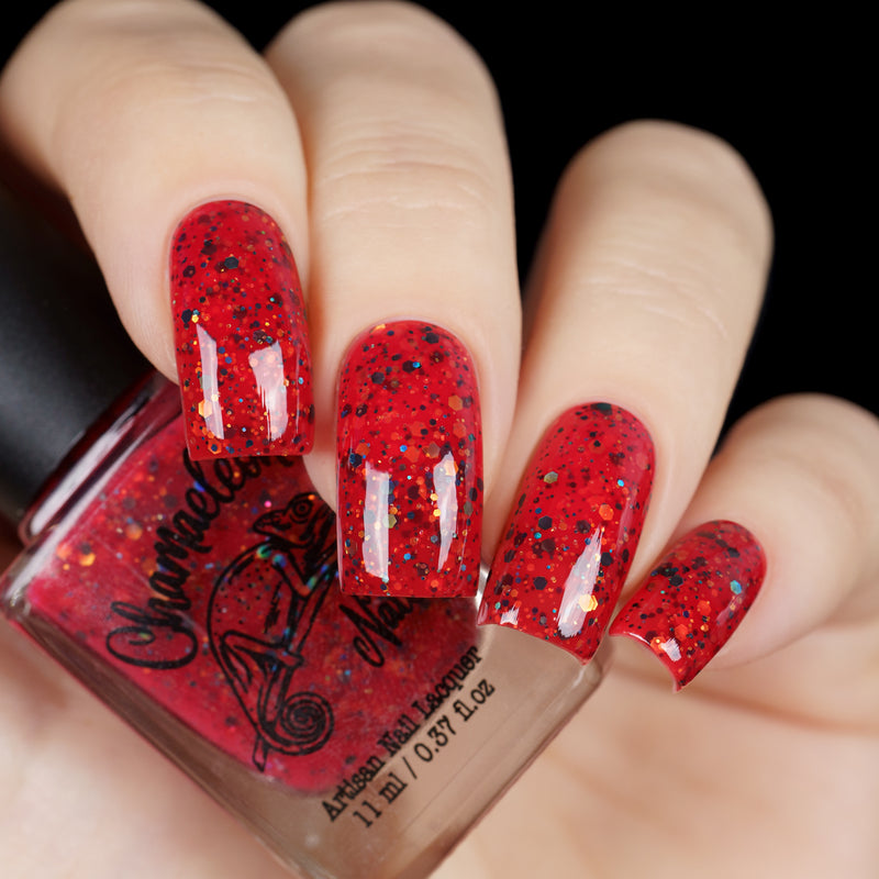 Chamaeleon Nails - Red Milk Snake Nail Polish (Thermal)- Store Exclusive