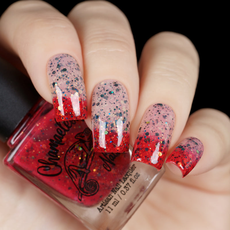 Chamaeleon Nails - Red Milk Snake Nail Polish (Thermal)- Store Exclusive