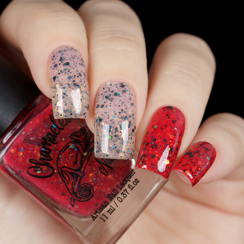 Chamaeleon Nails - Red Milk Snake Nail Polish (Thermal)- Store Exclusive