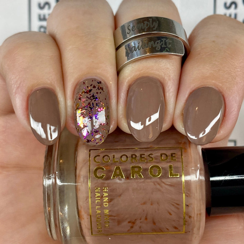 Colores de Carol - Brown Noise Nail Polish