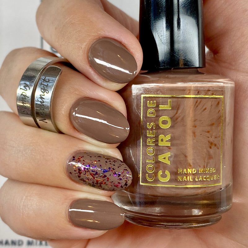 Colores de Carol - Brown Noise Nail Polish