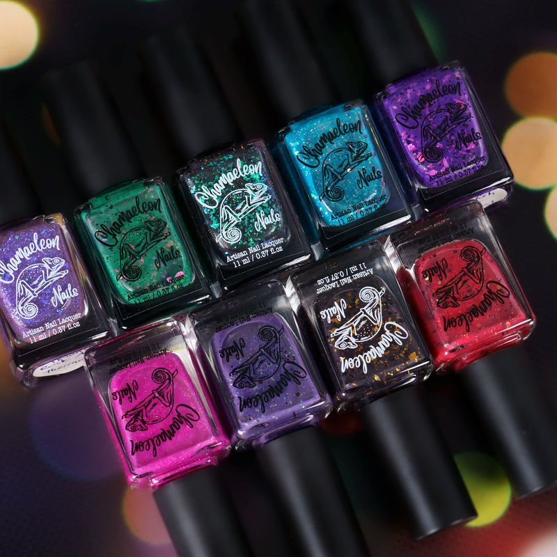 Chamaeleon Nails - Exotic Animals Collection (9 Nail Polishes) - Store Exclusive