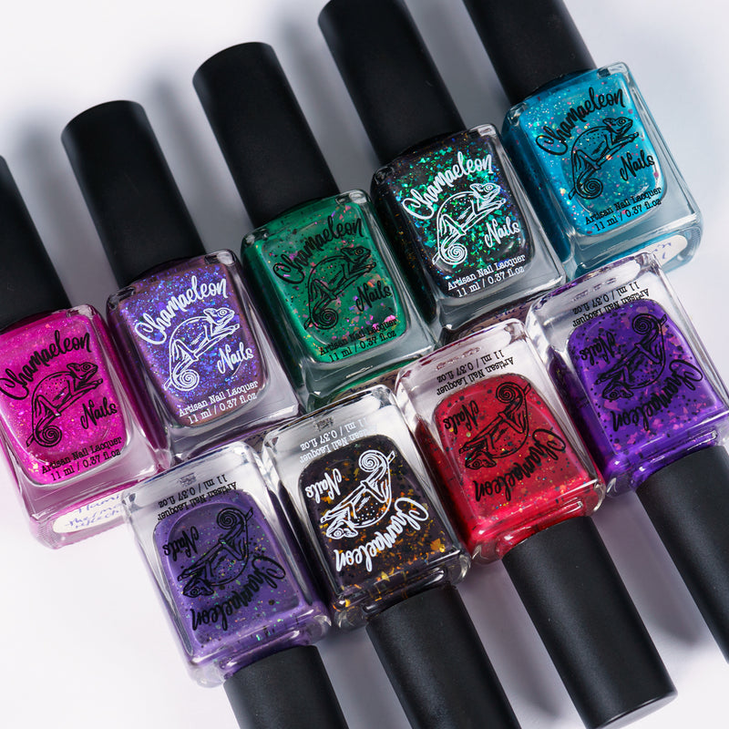 Chamaeleon Nails - Exotic Animals Collection (9 Nail Polishes) - Store Exclusive