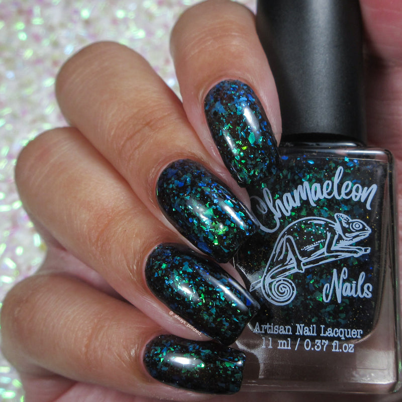 Chamaeleon Nails - Blue Dasher Dragonfly Nail Polish (Thermal) - Store Exclusive