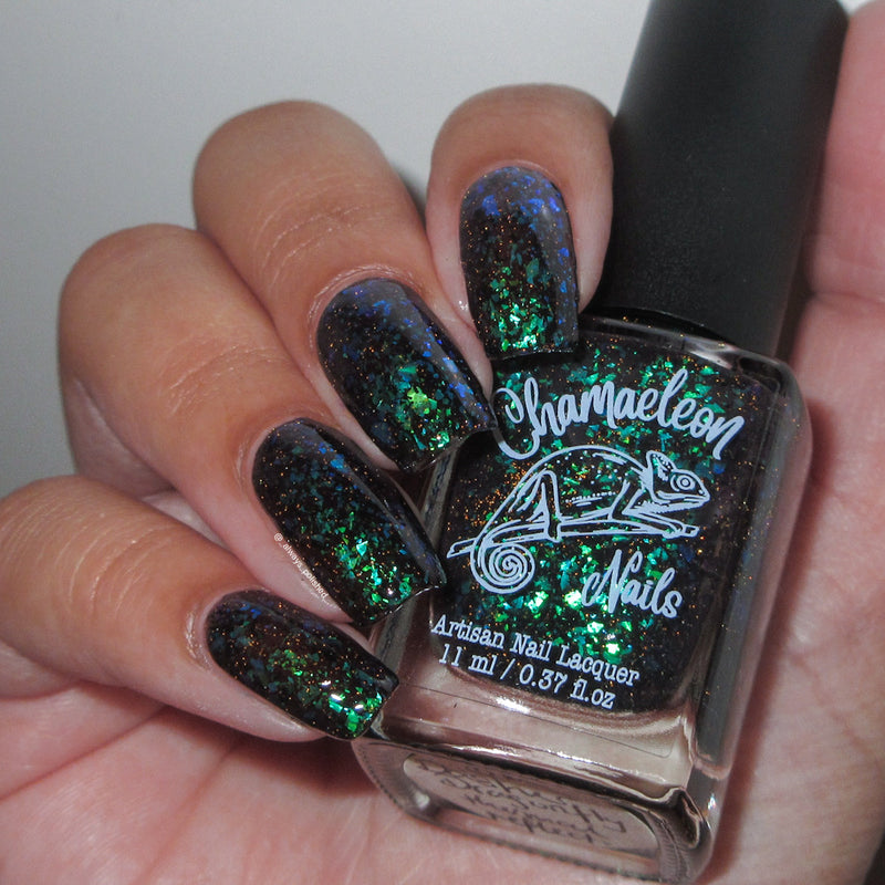 Chamaeleon Nails - Blue Dasher Dragonfly Nail Polish (Thermal) - Store Exclusive