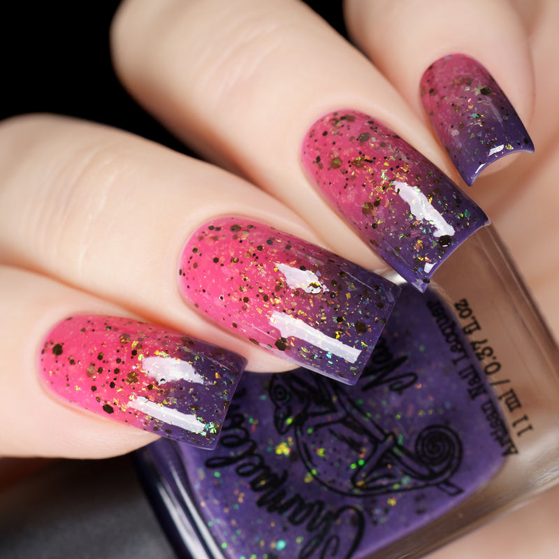 Chamaeleon Nails - Strawberry Dartfrog Nail Polish (Thermal) - Store Exclusive